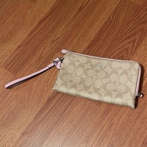 Nice, large Coach wallet wristlet